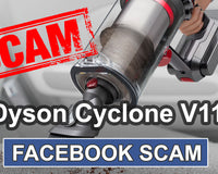 Dyson Cyclone V11 $3 Vacuum Cleaner Giveaway on Facebook