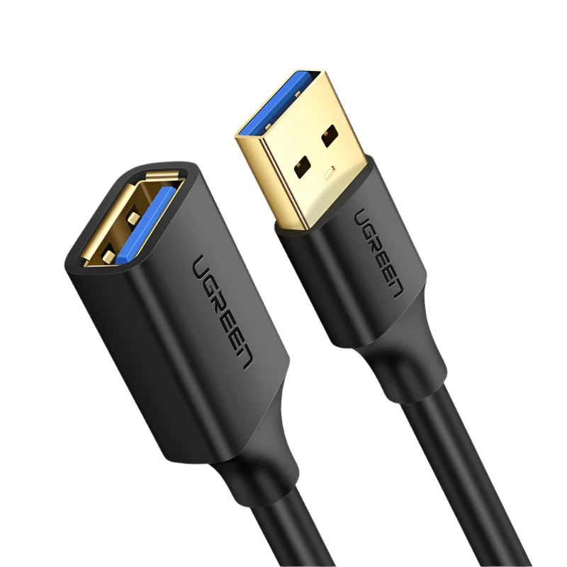 UGREEN USB 3.0/2.0 Extension Cable for Fast Data Transfer – 0.5m to 5m Lengths Available