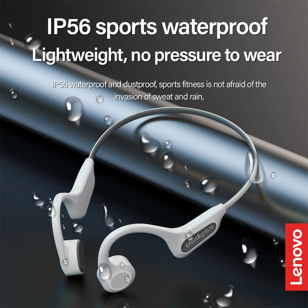 Lenovo X3 Pro Bone Conduction Headphone Bluetooth 5.3 Wireless Headset Waterproof Ear Hook Earphones