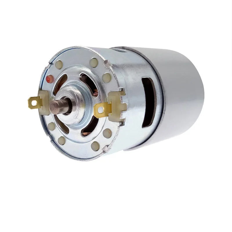 RS 775 DC Motor – 12V/24V Double Ball Bearing, High Torque, Low Noise, 3000-10000rpm