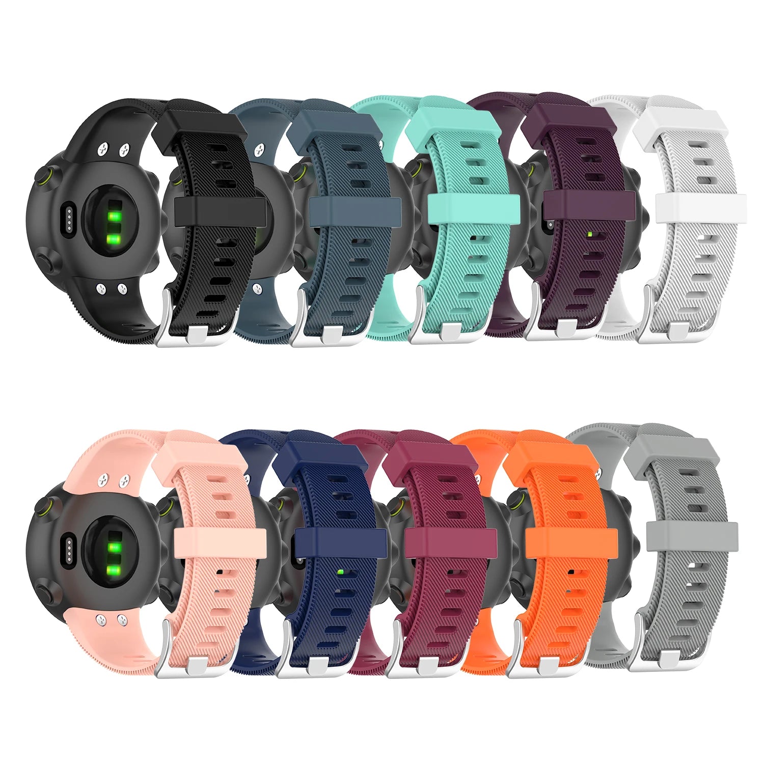 Replacement for Garmin Forerunner 45S Bands Sport Bracelet Watchband Forerunner 45 Smart Watchstrap