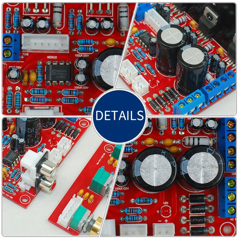 TDA2030A 2.1 Channel Power amplifier Board TDA2030 Three channels Bass Treble Speaker Amplifiers