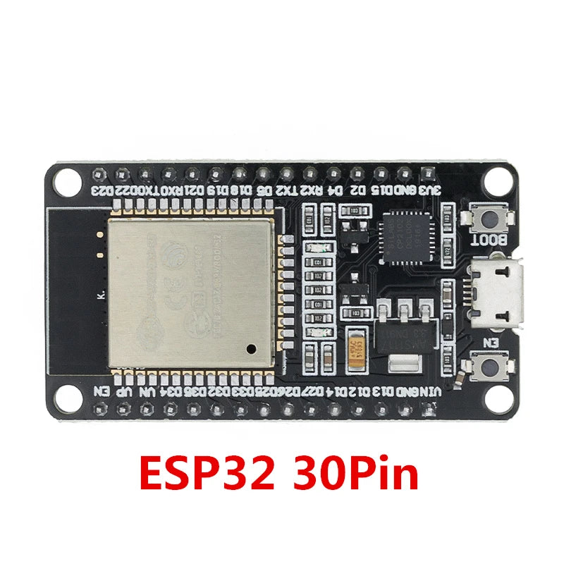 ESP32 Dev Board WiFi+BT, Ultra-Low Power, Dual Core CPU, ESP-32S/CAM, ESP-WROOM-32D/U, CH9102X