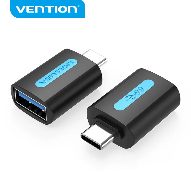 Vention USB C to USB 3.0/2.0 OTG Adapter for MacBook, Samsung, Xiaomi & More