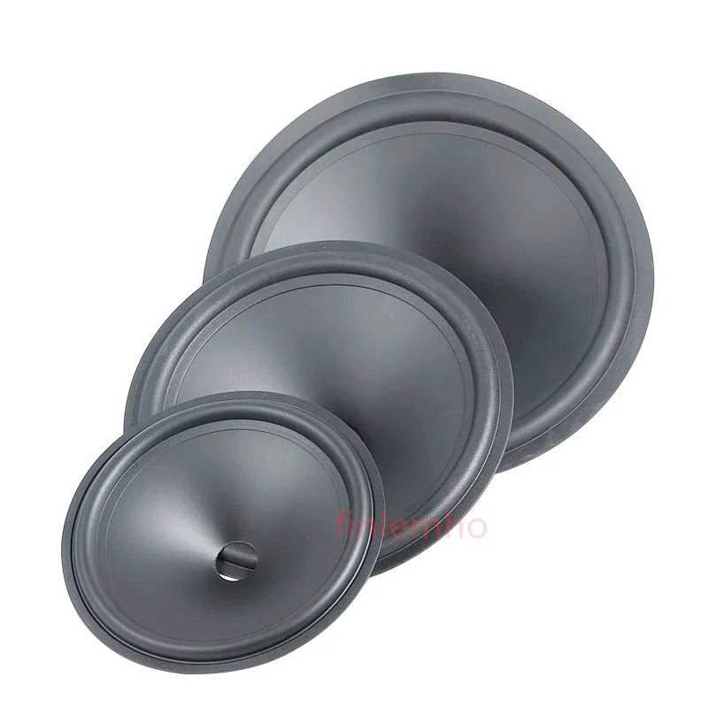 1PC Speaker Woofer Cone Paper 3/4/5/6.5/8/10/12 Inch Rubber Surround Voice Coil Repair Kit