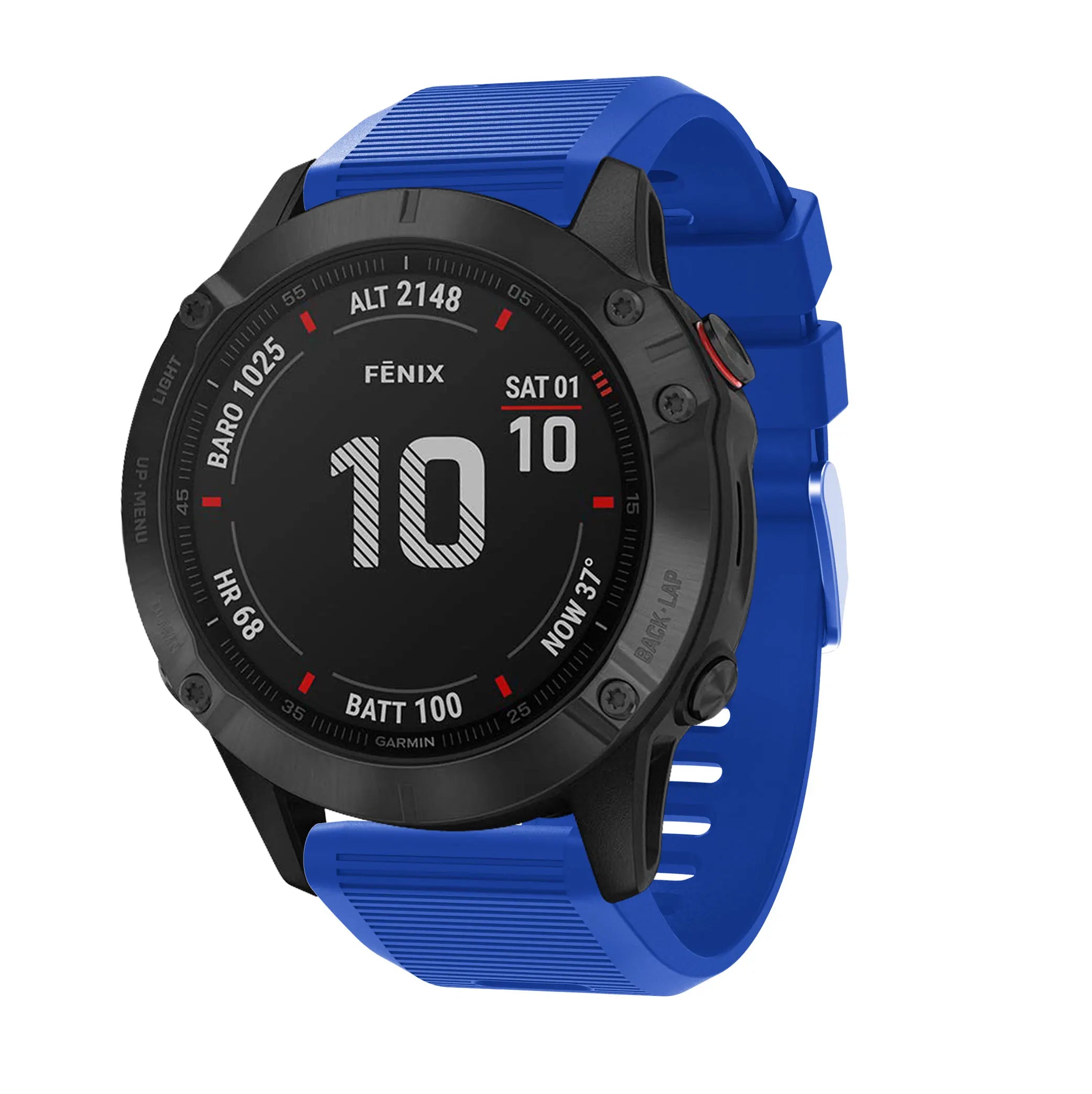 26mm Silicone Quick Release Kit Easyfit Watchband for Garmin Fenix 7X 6X /5X/Fenix 3/Fenix 3 HR