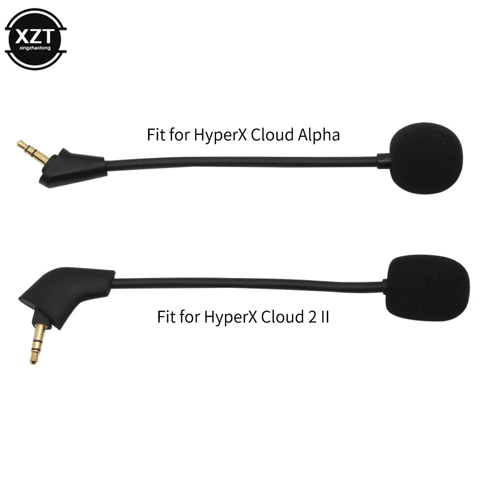 WYMECT Headset Microphone for Kingston HyperX Cloud Alpha S, 2 II, X Core, Pro, and Cloud Flight