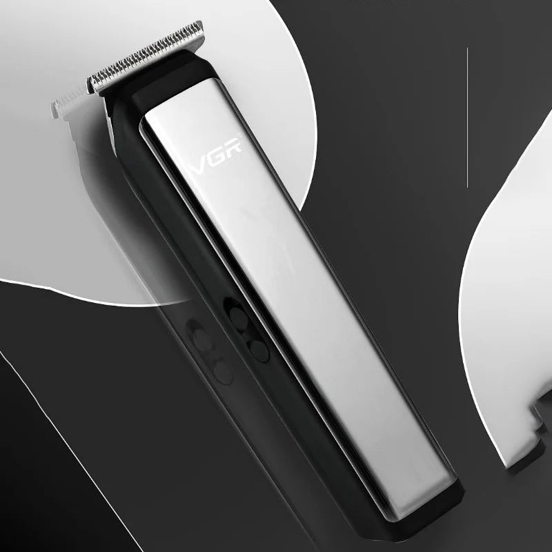 VGR Cordless Hair Clipper Rechargeable Beard Trimmer for Men Electric Hair Cutting Machine