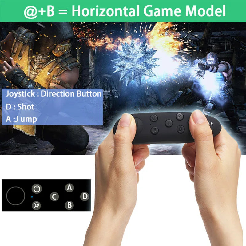 Wireless Bluetooth Gamepad Update VR Remote Controller for Android Joystick Game Pad Control