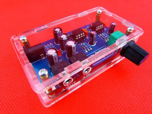 Classic 47 Headphone Amplifier Board Kit with Case – DIY Amp Circuit for HiFi Audio