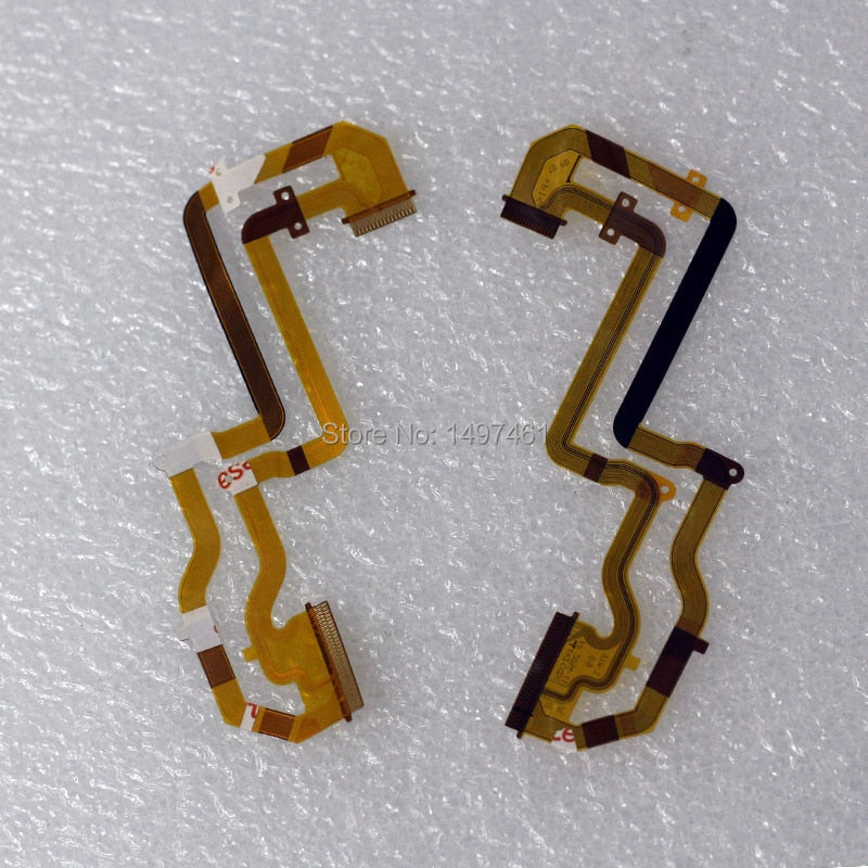 2PCS LCD hinge rotate shaft Flex Cable for Sony HDR-CX220E HDR-CX290E CX220 CX290 Video Camera