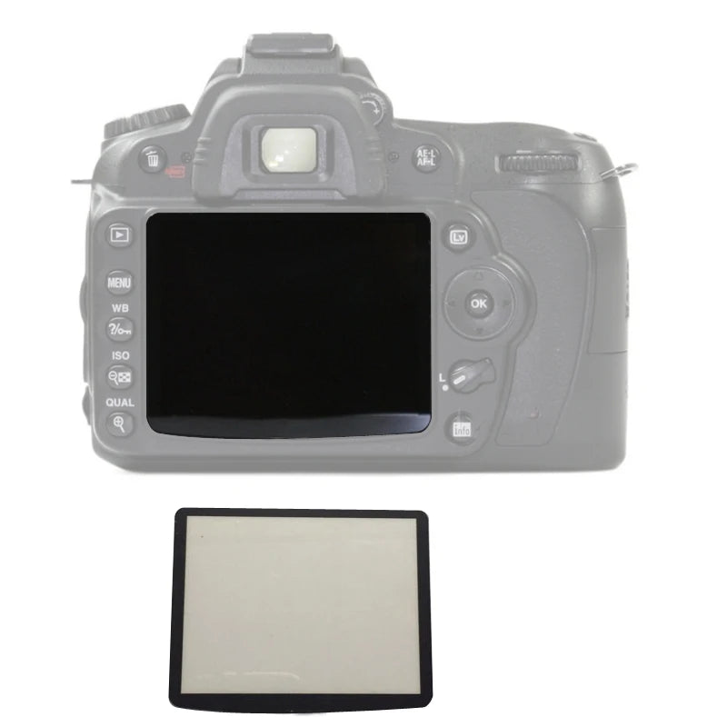 External LCD Screen Protector for Nikon D90 D200 D3000 D3100 D3200 D3300 D5100 D5000 D7000 Cameras