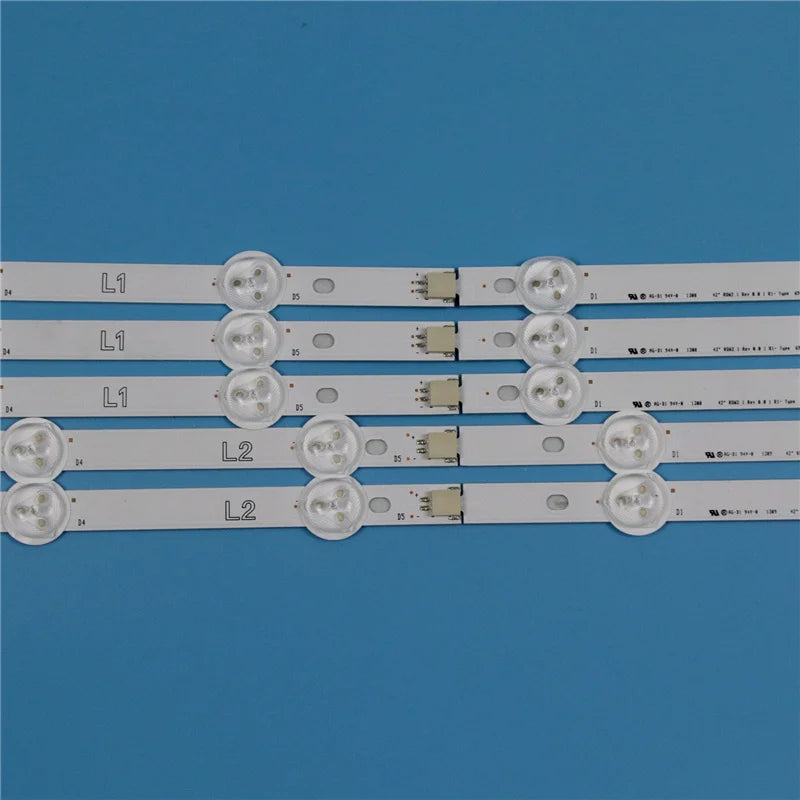 10 Lamps 820mm LED Backlight Strip Kit for LG 42LN5700 42LN5710 42-Inch TVs