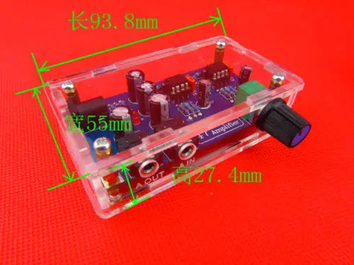 DIY Classic 47 Headphone Amplifier Kit – Portable DC 12V AMP Module with Shell