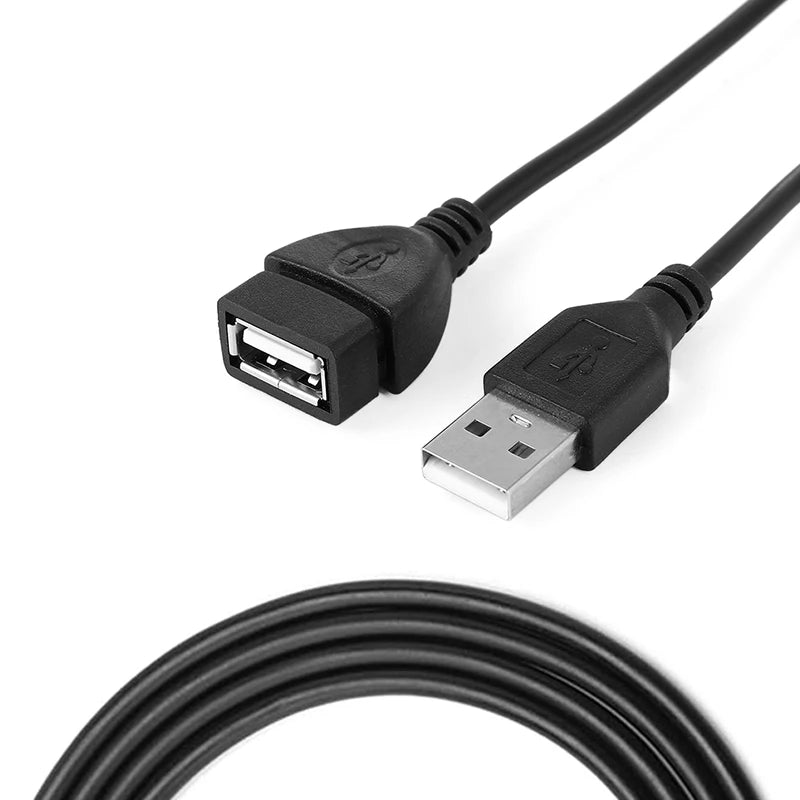 0.6M 1M 1.5M 3 5M USB 2.0 Male to Female USB Cable Extension Cord Wire Super Speed Data Sync Cable