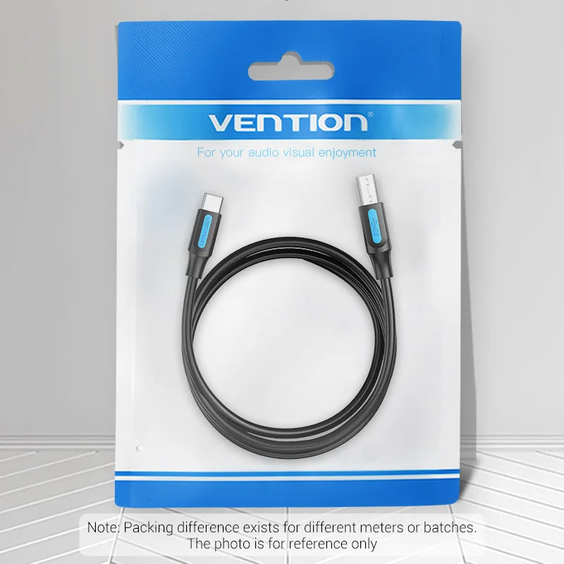 Vention USB C to USB Type B 3.0 Cable, 5Gbps for MacBook, HP, Canon, Epson, Samsung Printers and HD