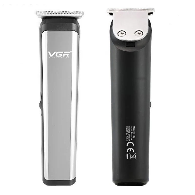 VGR Cordless Hair Clipper Rechargeable Beard Trimmer for Men Electric Hair Cutting Machine