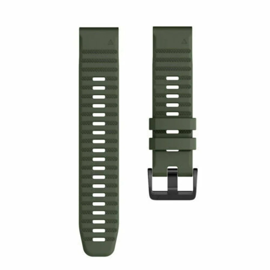 Silicone Watchband for Garmin Fenix 7X 7 6X 6Pro 5X 5Plus Epix Gen 2 Smartwatch QuickFit Band