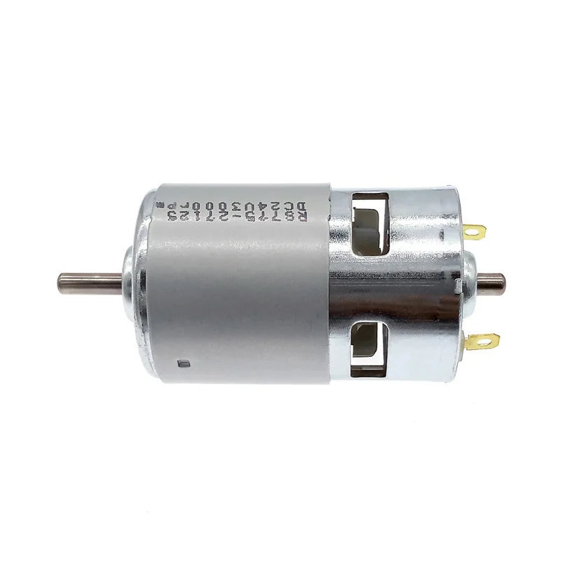 RS 775 DC Motor – 12V/24V Double Ball Bearing, High Torque, Low Noise, 3000-10000rpm