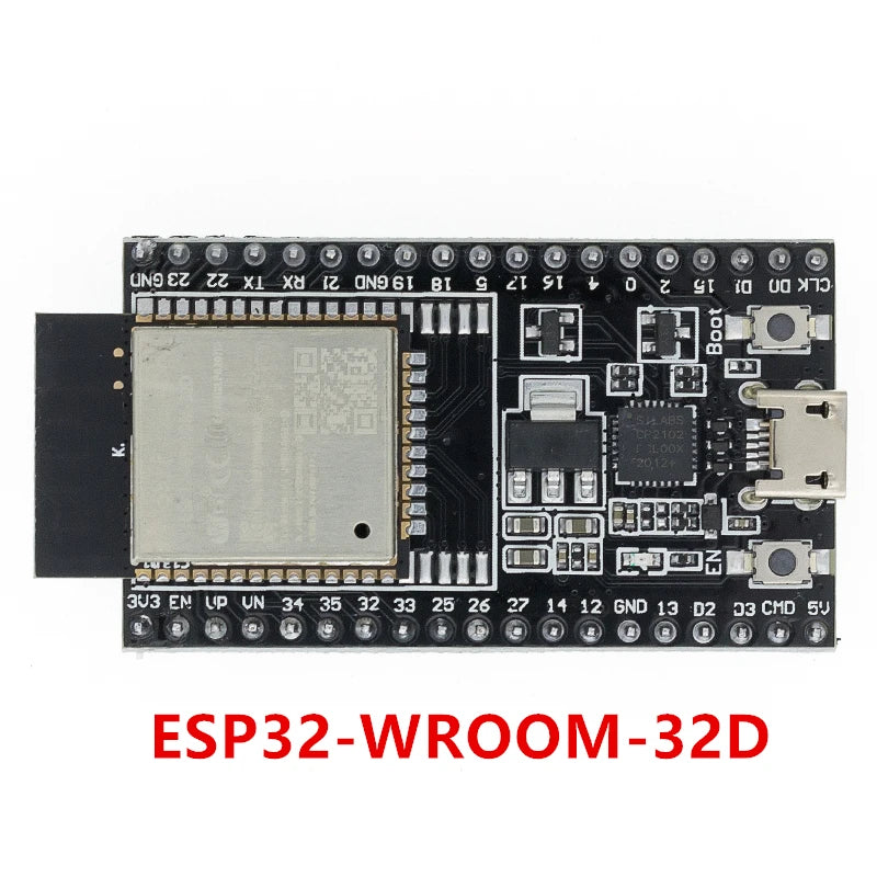 ESP32 Dev Board WiFi+BT, Ultra-Low Power, Dual Core CPU, ESP-32S/CAM, ESP-WROOM-32D/U, CH9102X