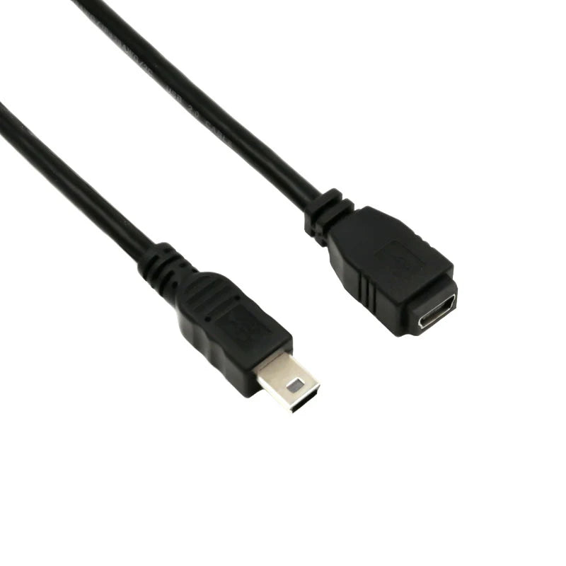 MINI USB 5 pin Male to Female Data Sync Charger Extension Cable