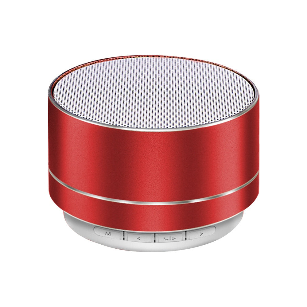 A10 Wireless Bluetooth Speaker Small Steel Cannon Subwoofer Portable Mini Gift Card Bluetooth