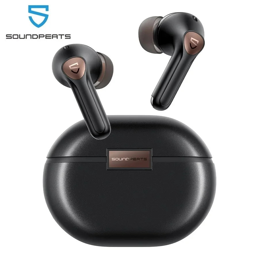 SoundPEATS Air4 Pro ANC Wireless Earbuds – Bluetooth 5.3, aptX Lossless, Multipoint, 26H Playtime