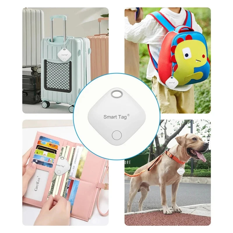 Smart GPS Tracker with Apple Find My App - Anti-Lost Reminder Device for Keys, Pets, Kids & More