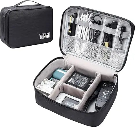 Multifunction Waterproof Storage Bag | Electronics & Makeup Organizer for Travel