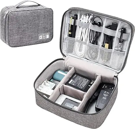 Multifunction Waterproof Storage Bag | Electronics & Makeup Organizer for Travel