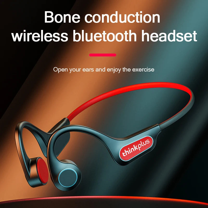 Lenovo X3 Pro Bone Conduction Headphone Bluetooth 5.3 Wireless Headset Waterproof Ear Hook Earphones