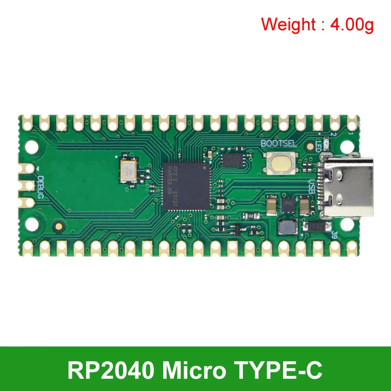 TZT Raspberry Pi Pico RP2040 Dual-Core Cortex-M0+ Microcontroller Board High Performance Low Power