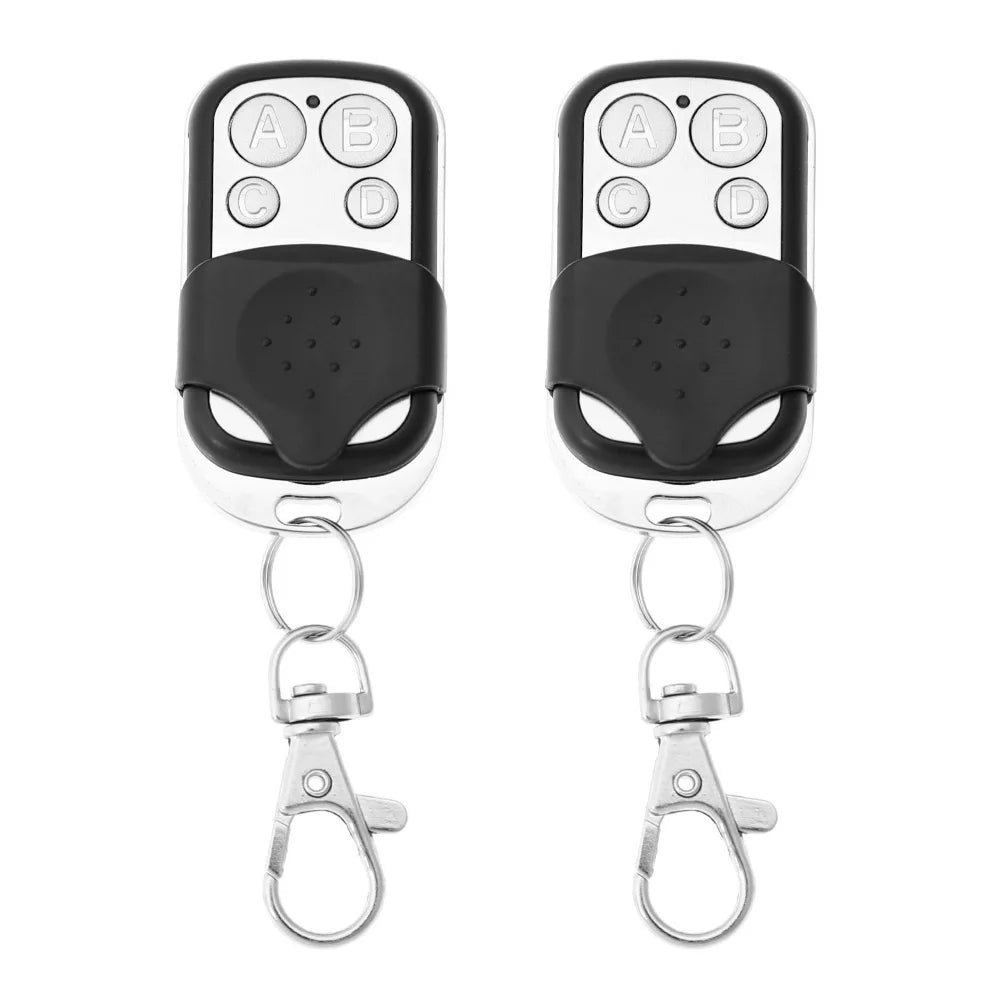 2PCS/3PCS 433MHz RF Wireless Remote Control Key Fob for Garage Doors, Electric Gates, and Cloning