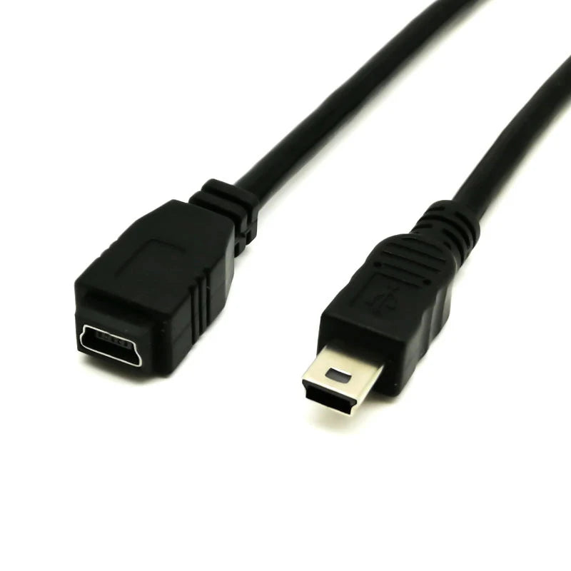 MINI USB 5 pin Male to Female Data Sync Charger Extension Cable