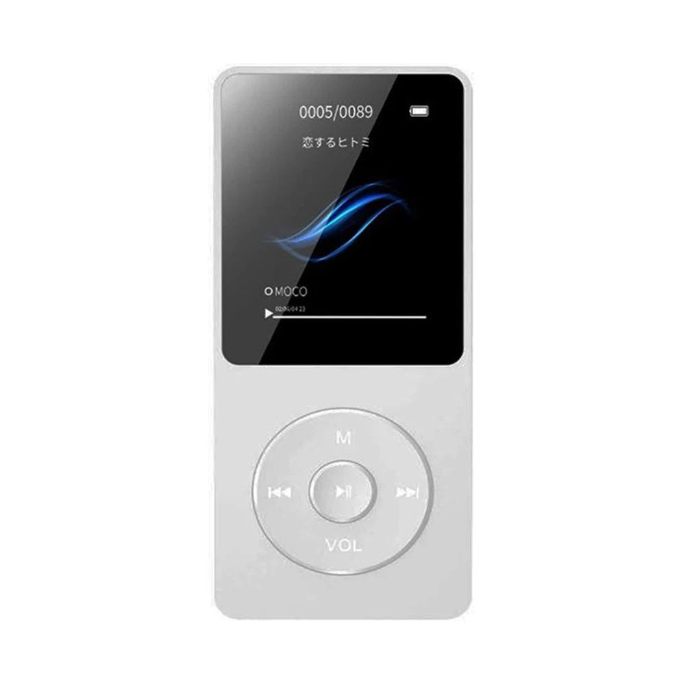 Portable Mini MP3 Player HiFi Bluetooth 4.0 Music Walkman with FM Radio, Recorder, eBook Reader