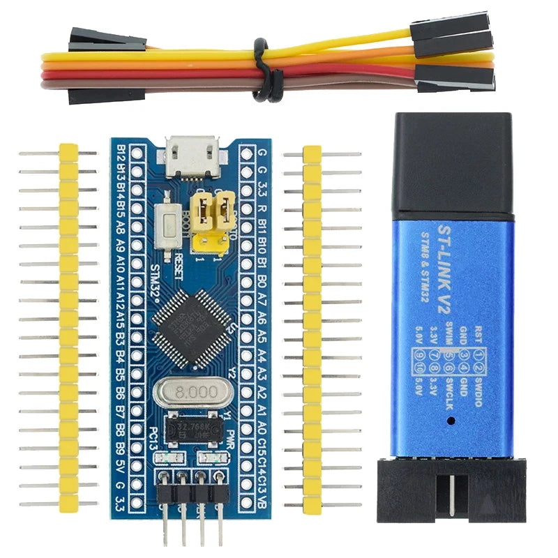 ST-LINK V2 Simulator Download Programmer STM32F103C8T6 ARM STM32 SystemDev Board STM32F401 STM32F411