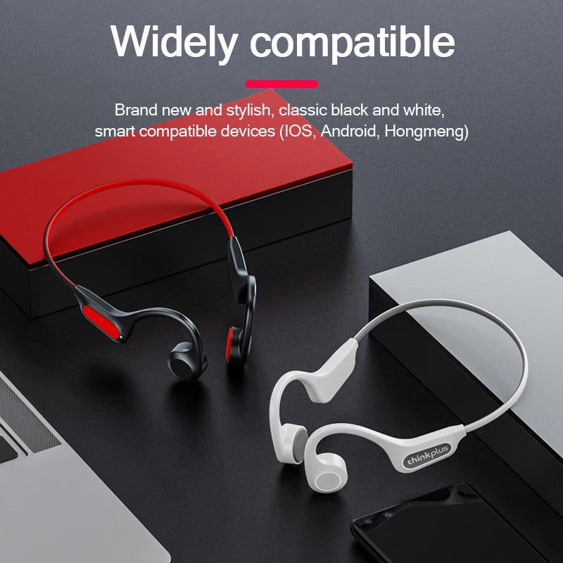 Lenovo X3 Pro Bone Conduction Headphone Bluetooth 5.3 Wireless Headset Waterproof Ear Hook Earphones