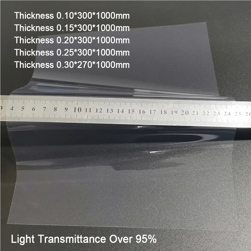 Clear FEP or PFA Film for 3D Printers - High Surface Flatness and Excellent Release Effect