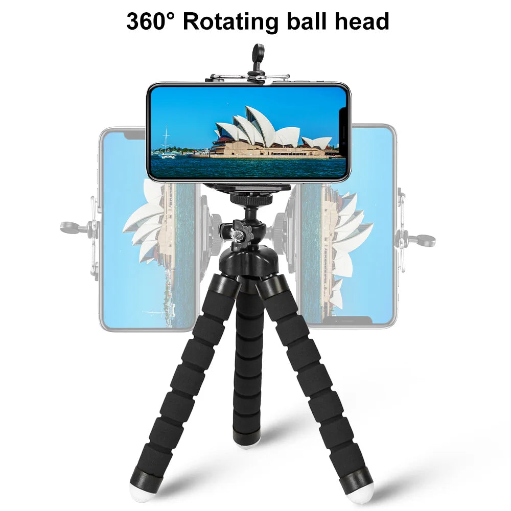 Selens Flexible Octopus Mini Tripod – Compact & Adjustable for Phones & Cameras