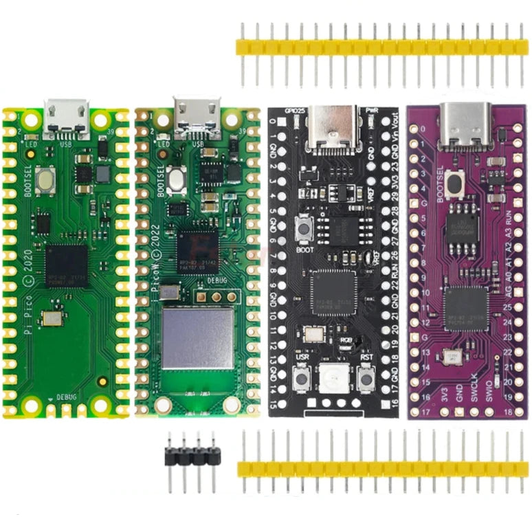 Raspberry Pi Pico Board RP2040 Dual-Core Microcontroller High-Performance Cortex-M0+ Processor