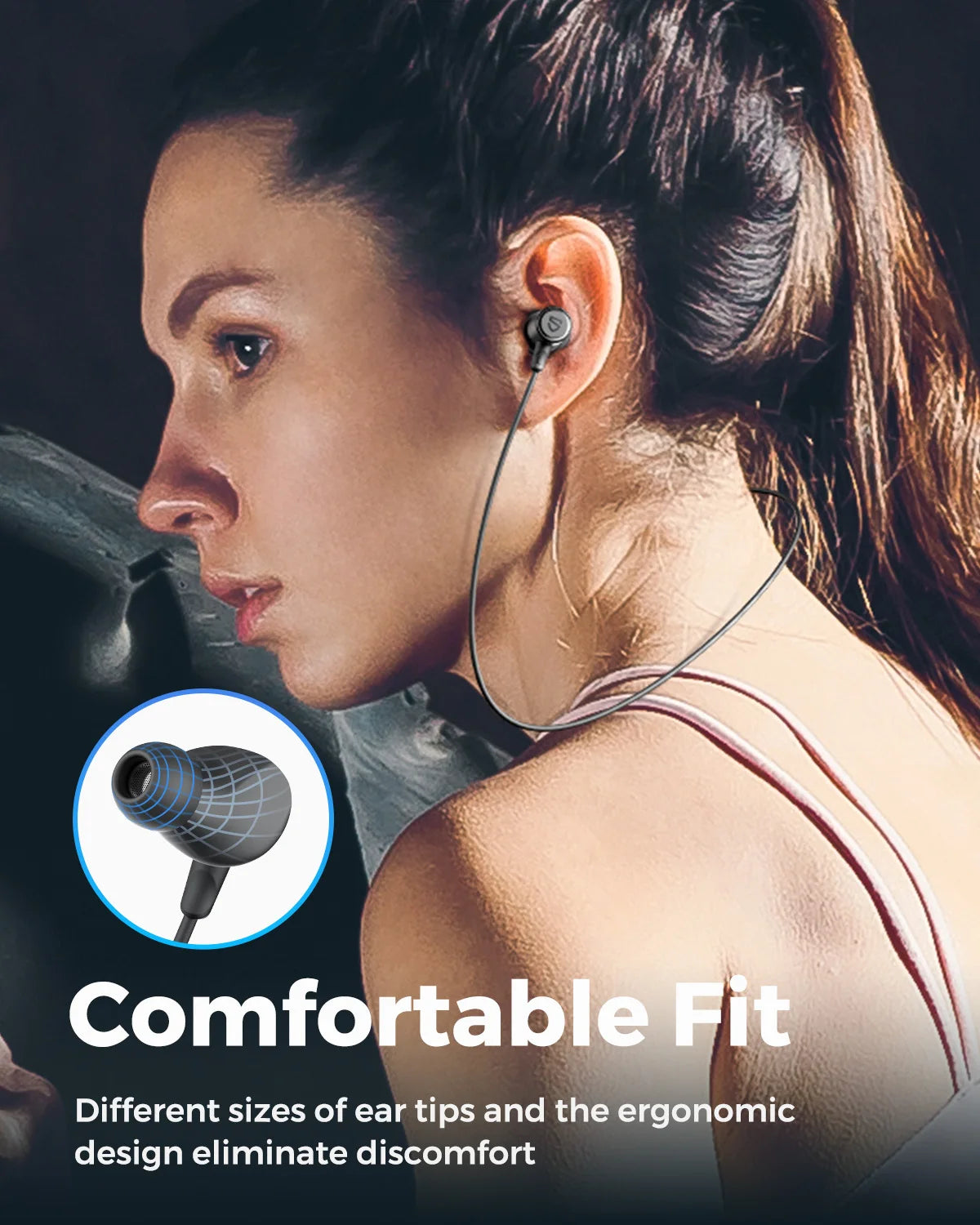 SoundPEATS Q30 HD+ Bluetooth Earbuds – aptX-HD, 10mm Drivers, IPX5, 12H Playtime, Magnetic Design