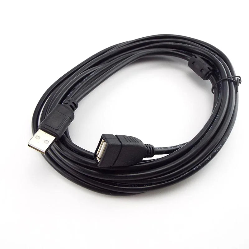 1.5M 3M 5M 10M Male to Female USB Cable USB 2.0 A/F Extender Cord High Speed Data Extension Cable