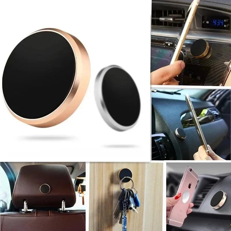 Magnetic Car Phone Holder Stand: Car Magnet Mount Cell Mobile Wall Nightstand Support GPS