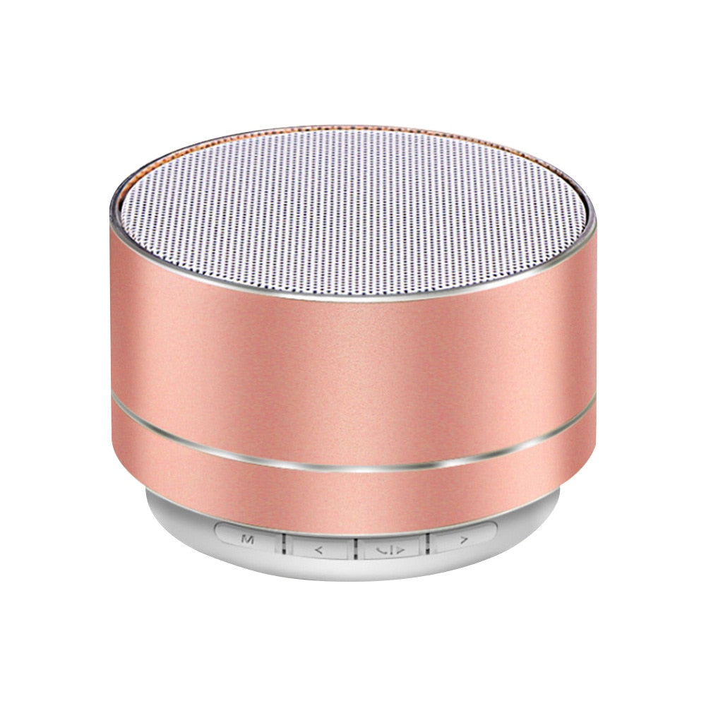 A10 Wireless Bluetooth Speaker Small Steel Cannon Subwoofer Portable Mini Gift Card Bluetooth