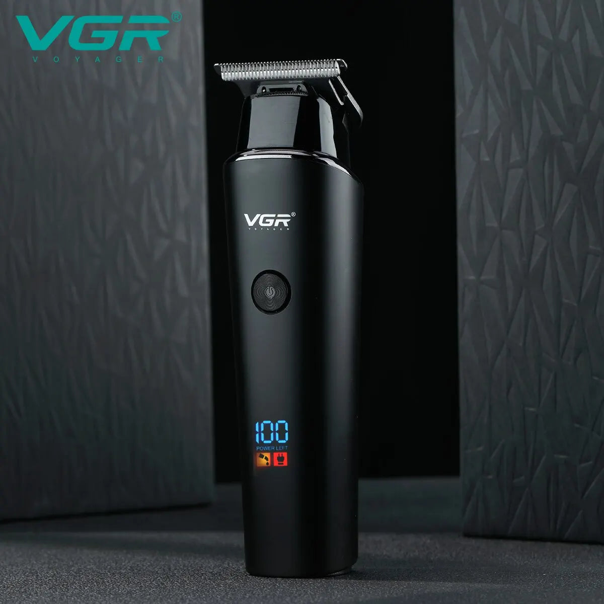 VGR Hair Trimmer Cordless Rechargeable LED Display Professional Electric Hair Clipper Trimmer V-937