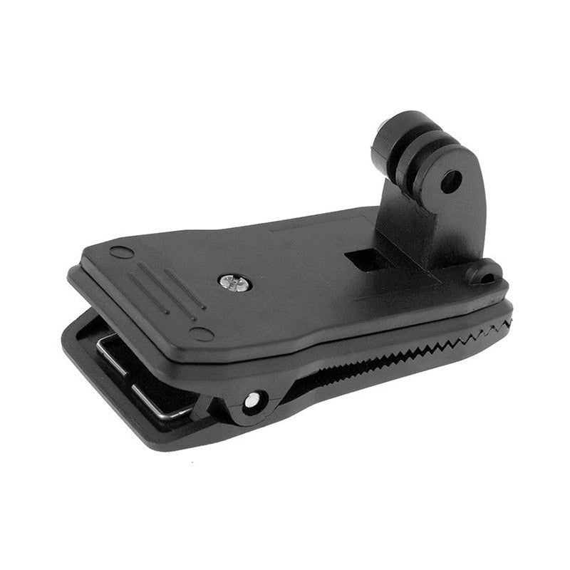 360 Degree Quick Release Rotary Backpack Hat Clip Fast Clamp Mount For GoPro Hero 2 3 3+ for Go