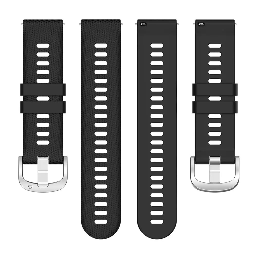 Silicone Strap for Garmin Forerunner, Venu, Vivoactive & More – Adjustable & Comfortable