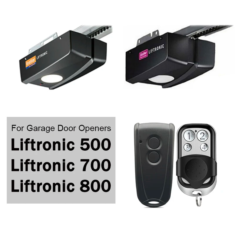 2PCS ECOSTAR RSC2 RSE2 433MHz Garage Door Gate Remote Control with Rolling Code Hand Transmitter