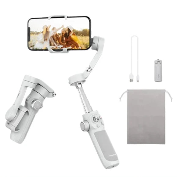 FeiyuTech VB4 Smartphone Stabilizer 3-Axis Gimbal with AI Face Tracking & Built-in Selfie Stick