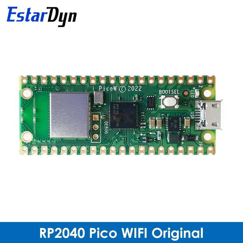 Raspberry Pi Pico Board RP2040 Dual-Core Microcontroller High-Performance Cortex-M0+ Processor